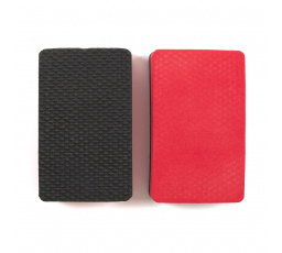 Huba na umývanie auta červená/čierna