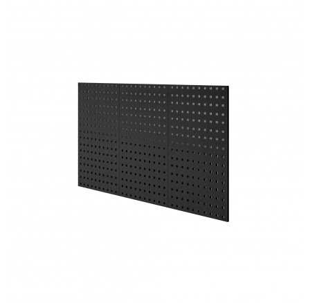 Tabuľa nástrojov PAULA, 1200 x 600 x 10 mm, All Black: čierna Tabuľa nástrojov PAULA, 1200 x 600 x 10 mm, All Black: čierna