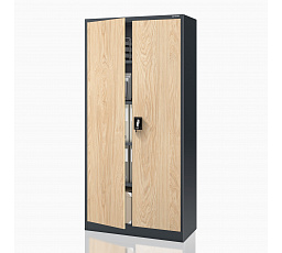JANA skriňa ECO: ANTRACIT RAL7016 + DUB SONOMA V1850*Š900*H400