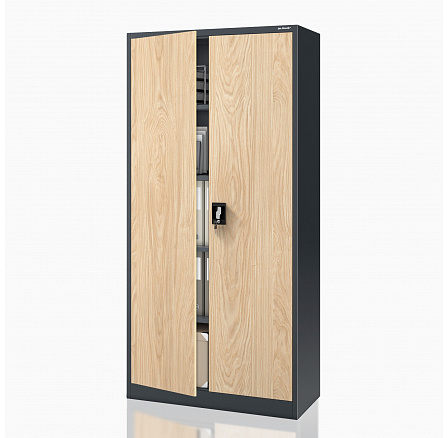 JANA skriňa ECO: ANTRACIT RAL7016 + DUB SONOMA V1850*Š900*H400