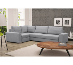 Rohová sedacia súprava Toro L sv.sivá