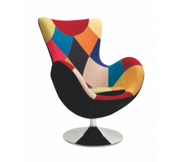 Kreslo BUTTERFLY, patchwork