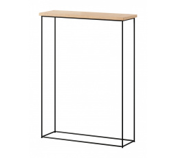 Konzola Sili Čierna+Dub Lancelot