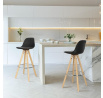 Čierna barová stolička Nord