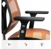 Ergonomické kancelárske herné kreslo Basic, čierno-oranžová