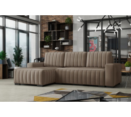 Rohová sedacia súprava Hakim L - manila21/béžová