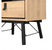 Nočný stolík RAIN 1s, Jackson hickory