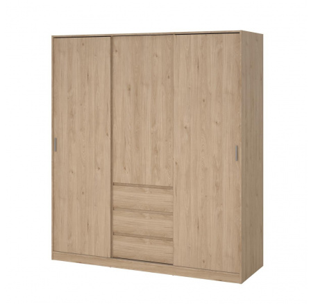 Šatní skriňa SIMPLICITY 148, Jackson hickory Šatní skriňa SIMPLICITY 148, Jackson hickory