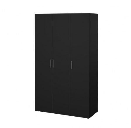 Šatní skriňa Pedro 530, čierna