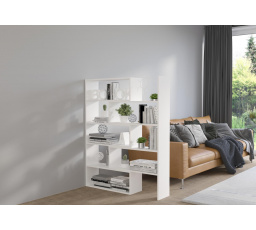 Regál MARLIN 01, Biela