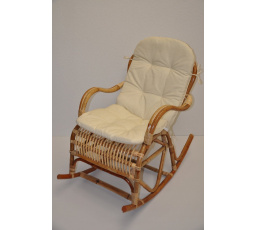 Vankúš na kreslo klasická béžová zvýraznenia