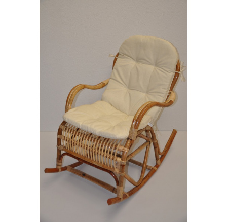 Vankúš na kreslo klasická béžová zvýraznenia