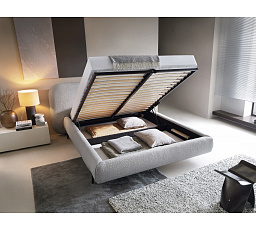 Posteľ Pointt + kovový rám / plynový piest / úložný box na lôžkoviny 160x200 Jaffray 03 1