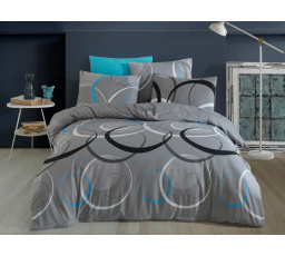 Bavlnený obliečka na vankúš Toronto bluegrey 50x50