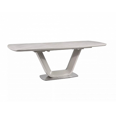 Jedálenský stôl ARMANI CERAMIC, efekt sivého mramoru/sivý Jedálenský stôl ARMANI CERAMIC, efekt sivého mramoru/sivý