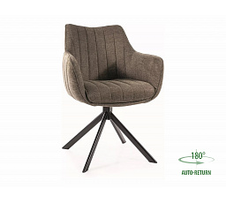 Jedálenská otočná stolička AZALIA, Brego Olivová 77/Čierna