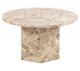 Konferenčný stolík Naxos hnedý mramor