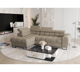 Rohová sedacia súprava ASPEN MINI 260x170 cm - ľavá, béžová