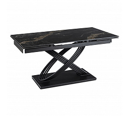 Stôl IBIZA Keramický Rozkladací 160-240 cm Čierny