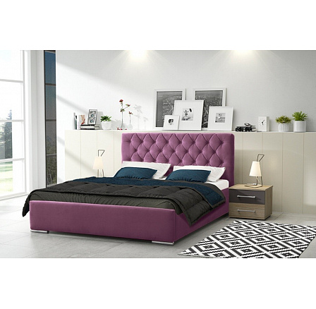 Posteľ TYP 06 180x200, SLIM, Nr 5, Trynity 11