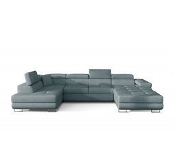 Rohová sedacia súprava v tvare U RODRIGO, ľavá, poťah 70