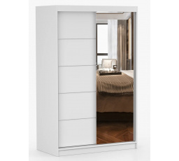 Šatní skriňa NOEMI 05, Biela