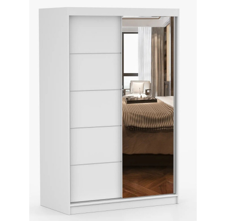 Šatní skriňa NOEMI 05, Biela