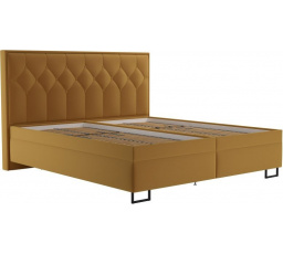 Posteľ Tobin 160x200, žltá