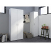 Šatní skriňa SID 2d3s 175, Biela