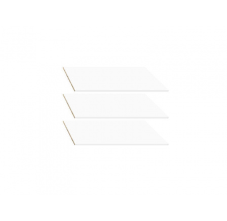 NEPO polica 1 k SZF3D2S biela ( 3 ks v balení )