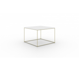 Konferenčný stolík Roni Zlatý+Biely