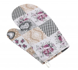 Kuchynská chňapka patchwork love