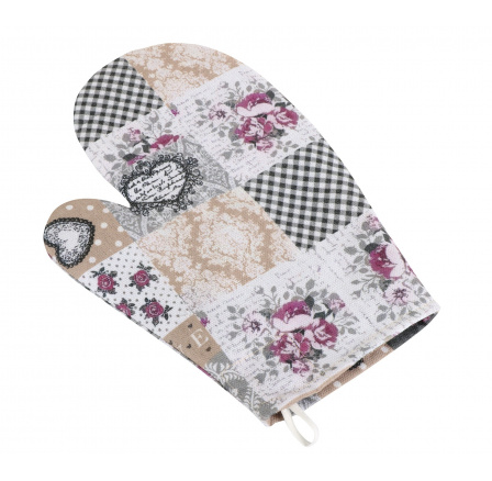 Kuchynská chňapka patchwork love Kuchynská chňapka patchwork love