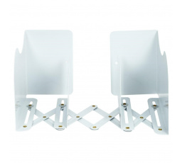 Organizér na knihy alebo šanóny biely