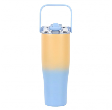 Termohrnček New York 900ml žlto-modrý