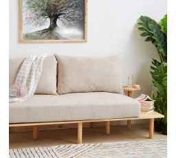 SERI 2-miestna pohovka béžová 180x76x75 cm 871288