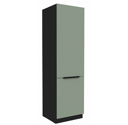 Kuchyňská skříň ARIA - 60 LO-210 2F, Černá/Aquamarine Kuchyňská skříň ARIA - 60 LO-210 2F, Černá/Aquamarine