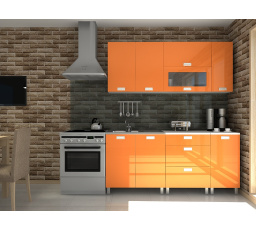 Kuchynská linka Timothy RLG 180 oranžový lesk