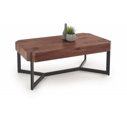 Konferenčný stôl LAVIDA, Orech/Čierna