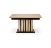 Jedálenský stôl LAMELLO 130, Dub Artisan/Čierna
