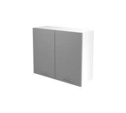 Kuchynská horná skrinka VENTO G-80/72, svetlosivá