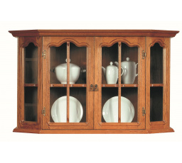 KOLUMBUS (KINGA) - závesná vitrína z dreva D3-145 x 80 kolekcia "B" (K150-Z)