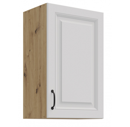 Horní skříňka STELLO - 45 G-72 1F, Dub Artisan/Bílý mat