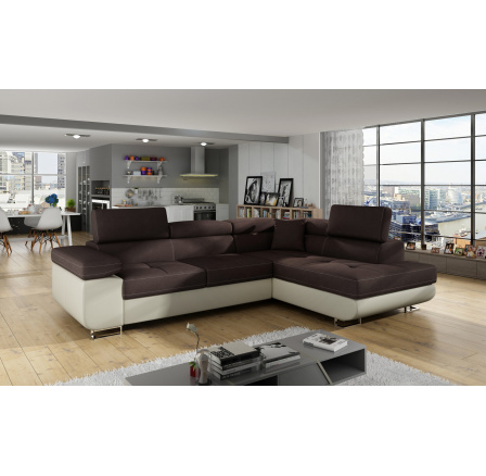 Rohová sedacia súprava ATOS, Jasmine 29/Soft 33, pravá