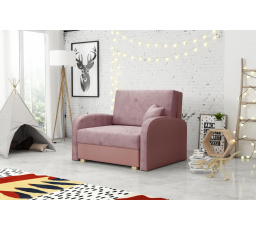 Rozkladacie kreslo Vivian Soft I - ružové