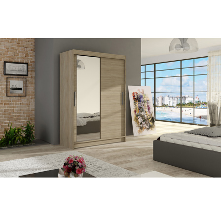 Šatní skriňa MIKADO VI, Dub sonoma