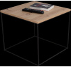Konferenčný stolík ELENA 50x50 Čierny+Artisan