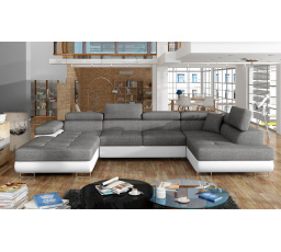 Sedacia súprava v tvare U RODRIGO, Sawana 05 / soft 17 Pravá