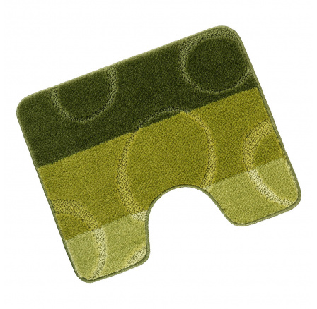 Predložka pred WC 60x50cm Elipsy zelené