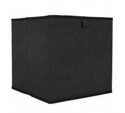 Krabica do regálu 30x30 cm Poli čierna